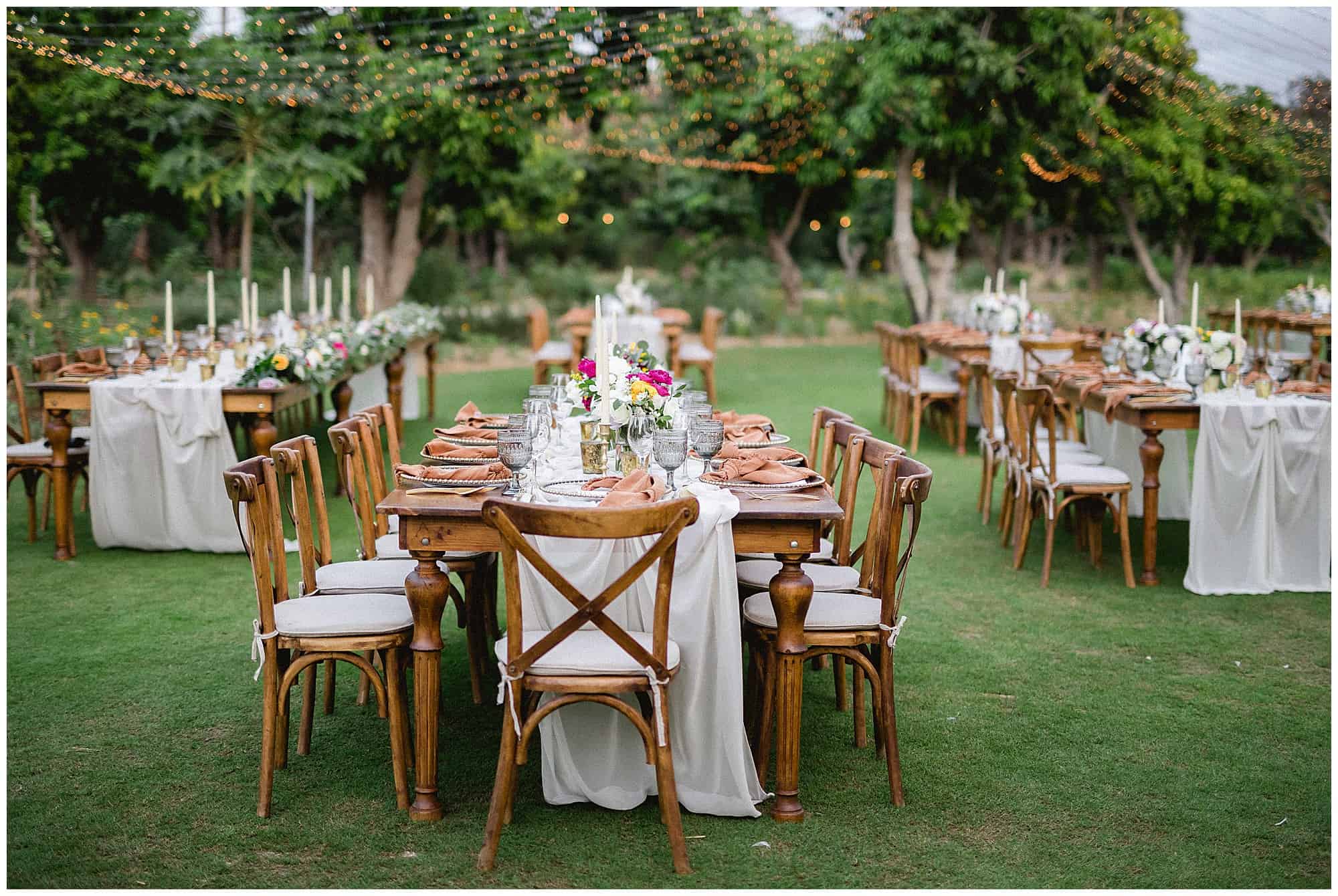 Flora Farms Wedding reception